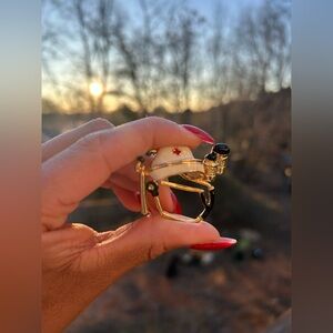 Nurse Pin Brooch RN Gift Medical Jewelry Stethoscope Hat Healthcare